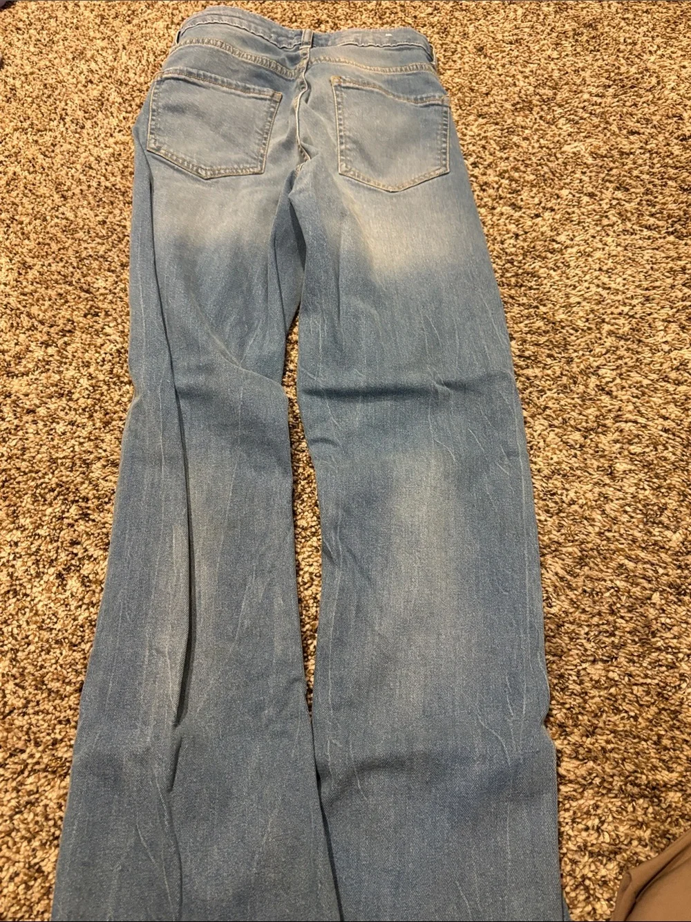 Serra Skinny Jeans in Light Blue Denim